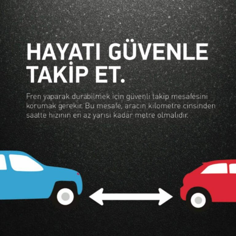 Güvenli Sürüş İçin Takip Mesafesi